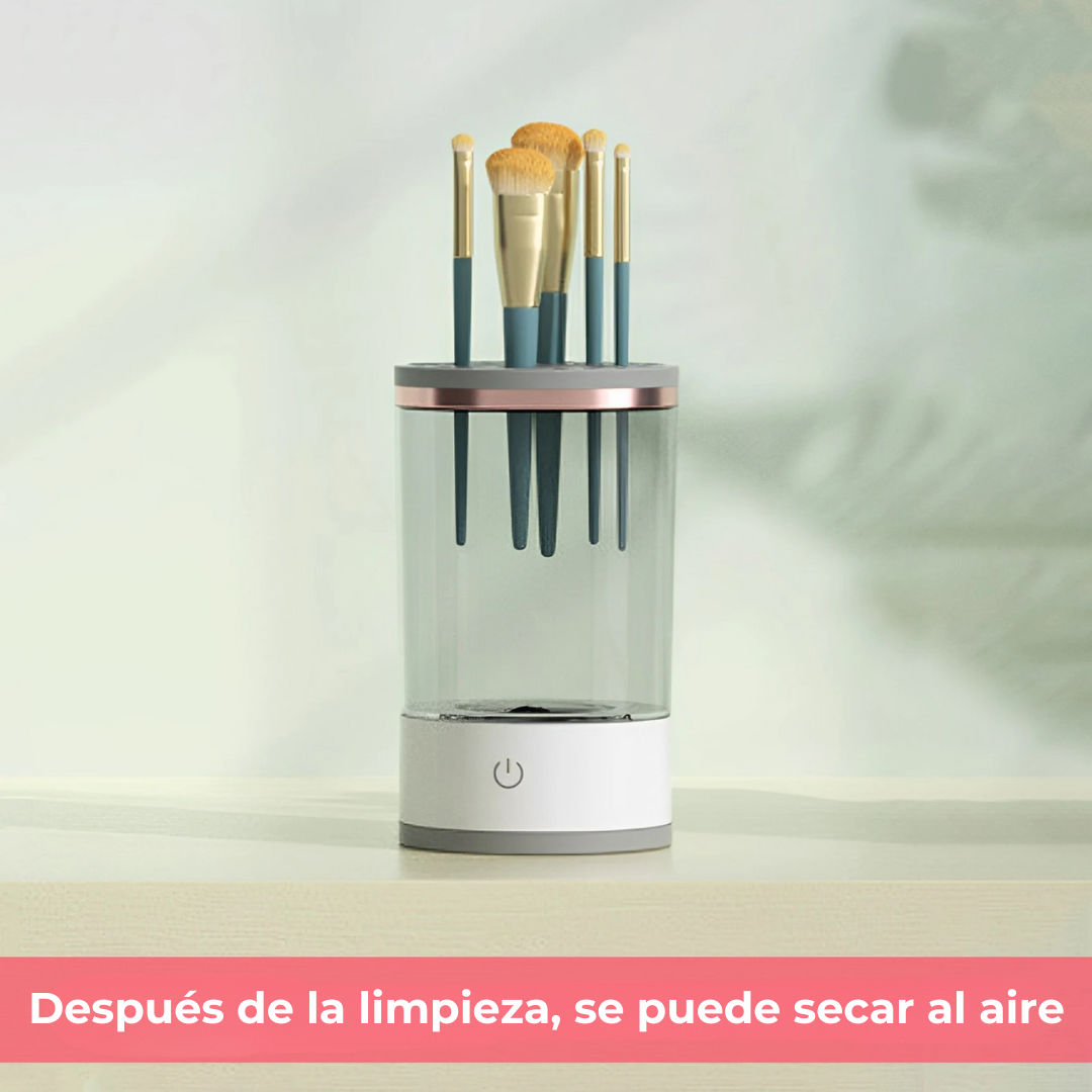 Limpiador brochas de maquillaje eléctrico recargable