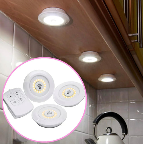 SET LUZ LED - CONTROL REMOTO