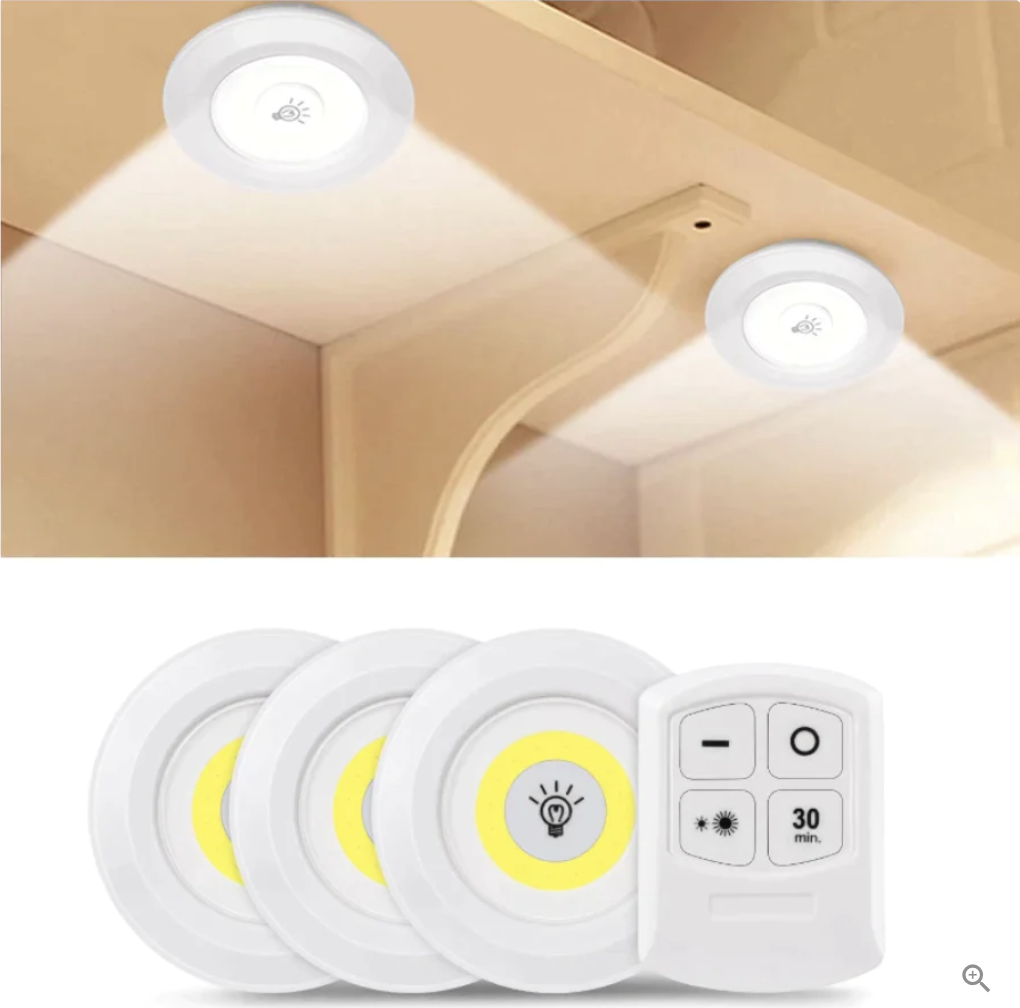 SET LUZ LED - CONTROL REMOTO