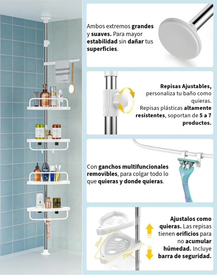 ESQUINERO ORGANIZADOR - AJUSTABLE