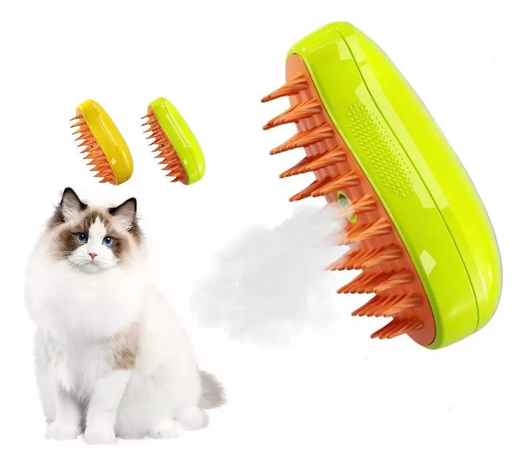 Cepillo de Vapor para Mascotas Recargable