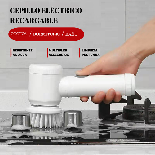 CEPILLO ELÉCRTICO DE LIMPIEZA - RECARGABLE