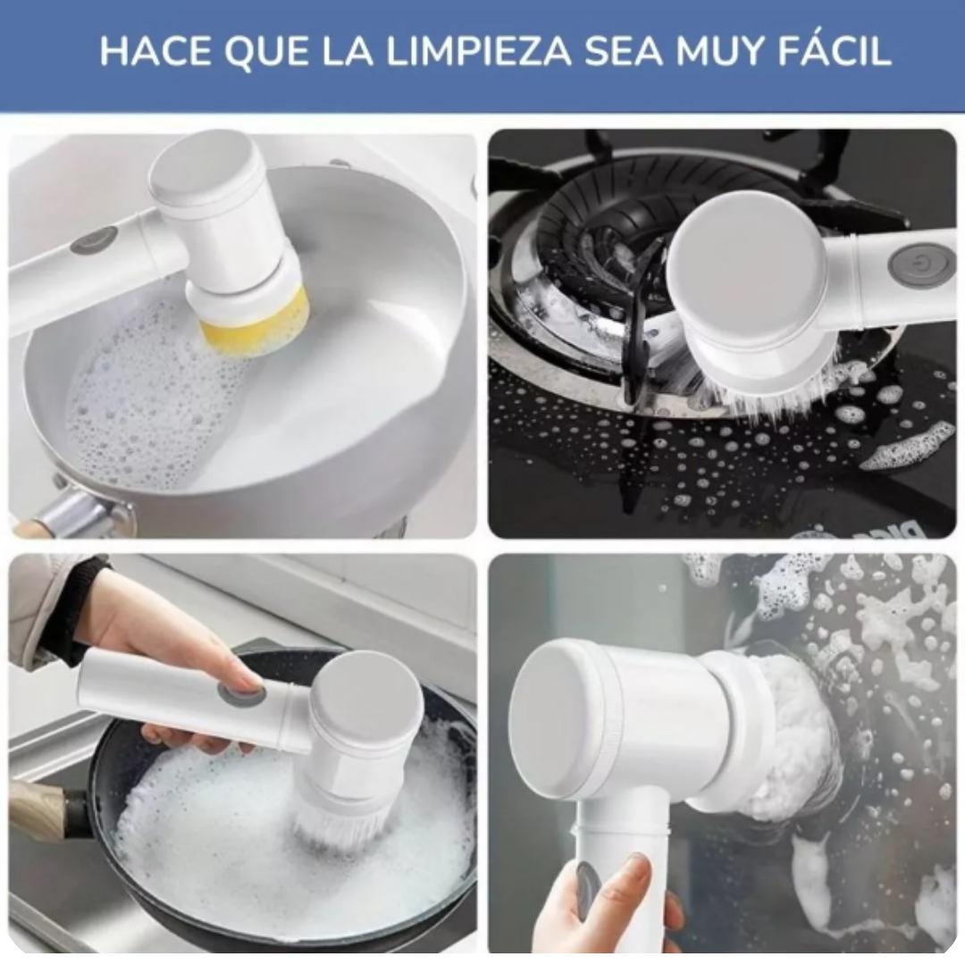 CEPILLO ELÉCRTICO DE LIMPIEZA - RECARGABLE