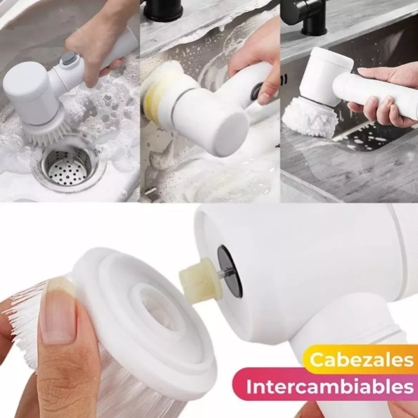 CEPILLO ELÉCRTICO DE LIMPIEZA - RECARGABLE