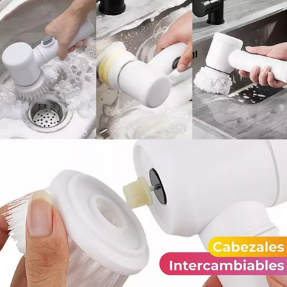 CEPILLO ELÉCRTICO DE LIMPIEZA - RECARGABLE